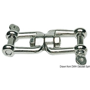 Emerillon manille-manille AISI 316 13 mm | EAN 8033137067204 Ref 01.429.03