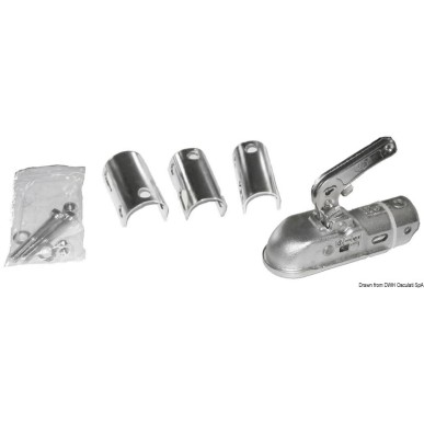 Chrochet remorque universel max 3000 kg | EAN 8033137067754 Ref 02.010.72