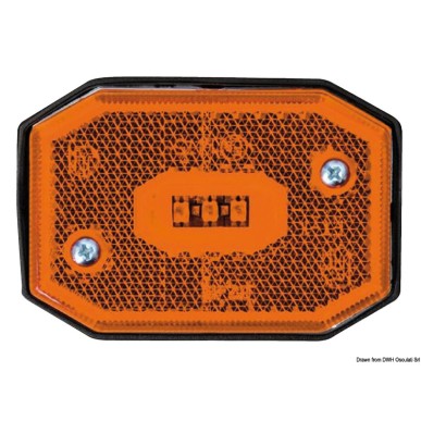 Feu avant LED lumière orange | EAN 8033137202223 Ref 02.021.50