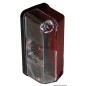 
Feu d'encombrement base plate blanc/rouge 
