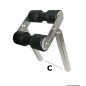 
Roue basculant central section tube 30 x 30 mm 

