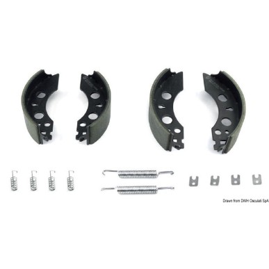 Kit freins remorque Knott 203216-47 203x40 | EAN 8033137069437 Ref 02.035.12