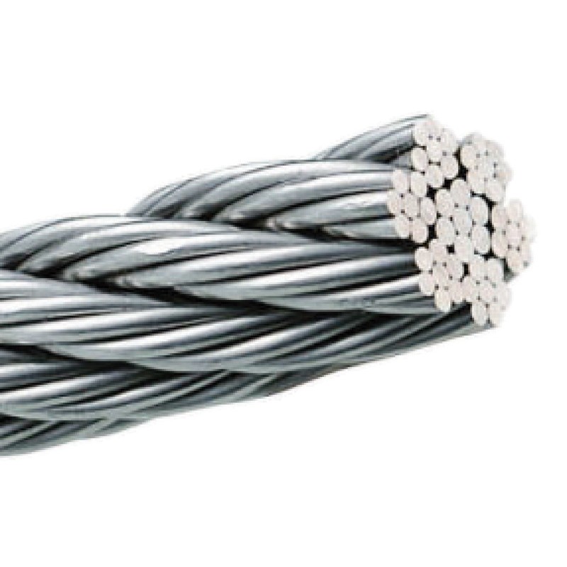 
Câble inox AISI 316 49 fils 8 mm 
