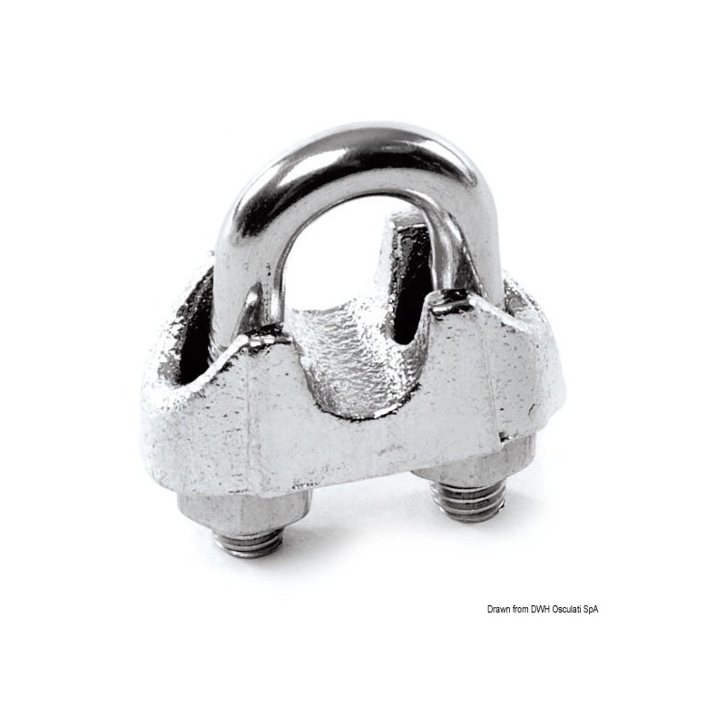 
Serre-câble  cavalier AISI 316 3/4 mm 
