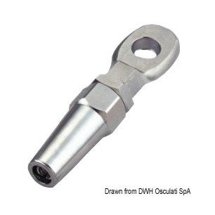 Terminal œil inox Ø 10 mm | EAN 8033137073953 Ref 05.219.10