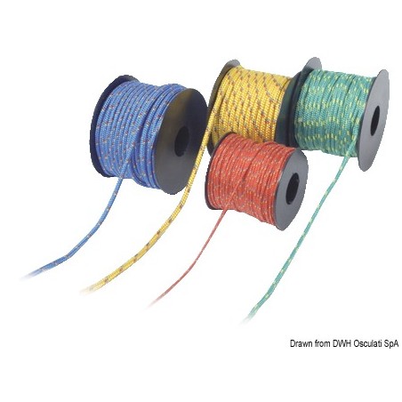 Bobine de tresse verte polypropylène 2 mm x 30 m | EAN 8033137058981 Ref 06.423.02VE