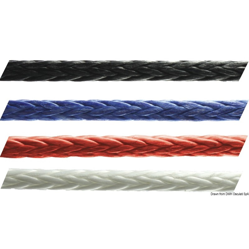 
Tresse noire Marlow Excel D12 5 mm 
