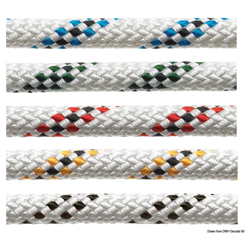 
Bout Marlow Marlowbraid bleu avec témoin 8 mm  
