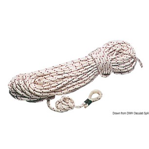 Glènes de tresse 10 mm x 30 m + cosse | EAN 8033137077289 Ref 06.442.05