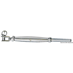 Ridoir chape fixe+ embout sertir| EAN 8033137079047 Ref 07.191.10