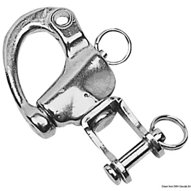 Mousquetons inox + manille pivotante s| EAN 8033137081736 Ref 09.939.03