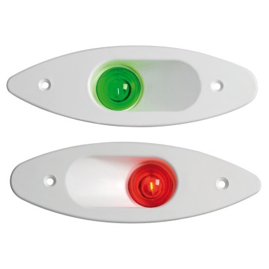 Feux de navigation latéraux encastrer ABS| EAN 8033137012150 Ref 11.129.11