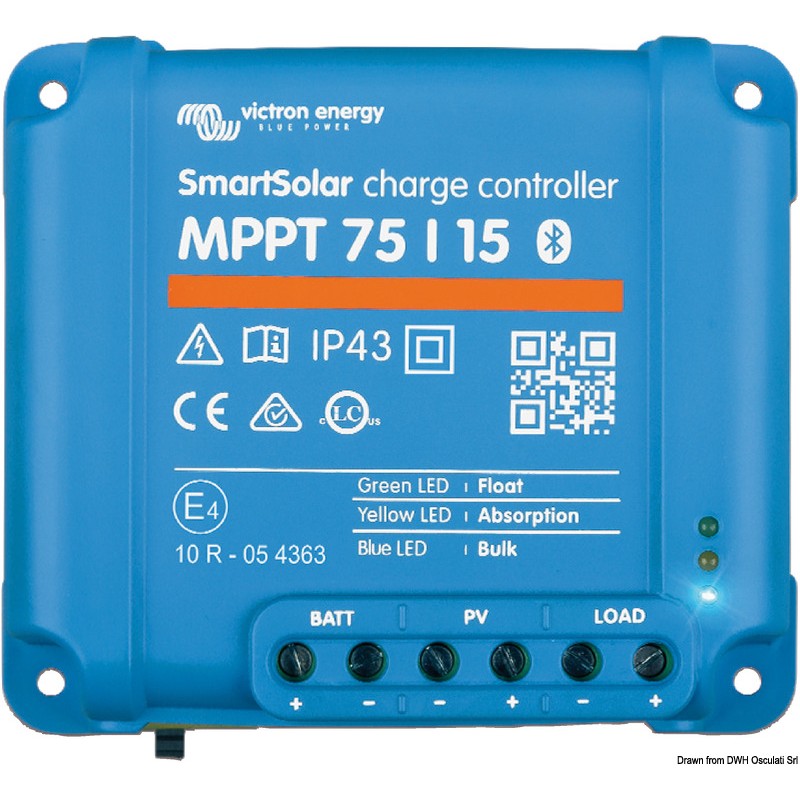 
Régulateur charge solaire Victron Smart MPPT 75/15 
