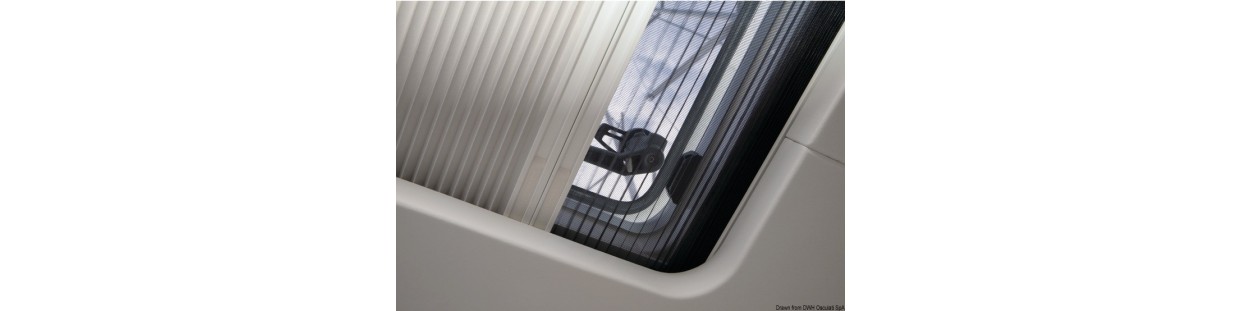 Rideaux et stores pour camping-car